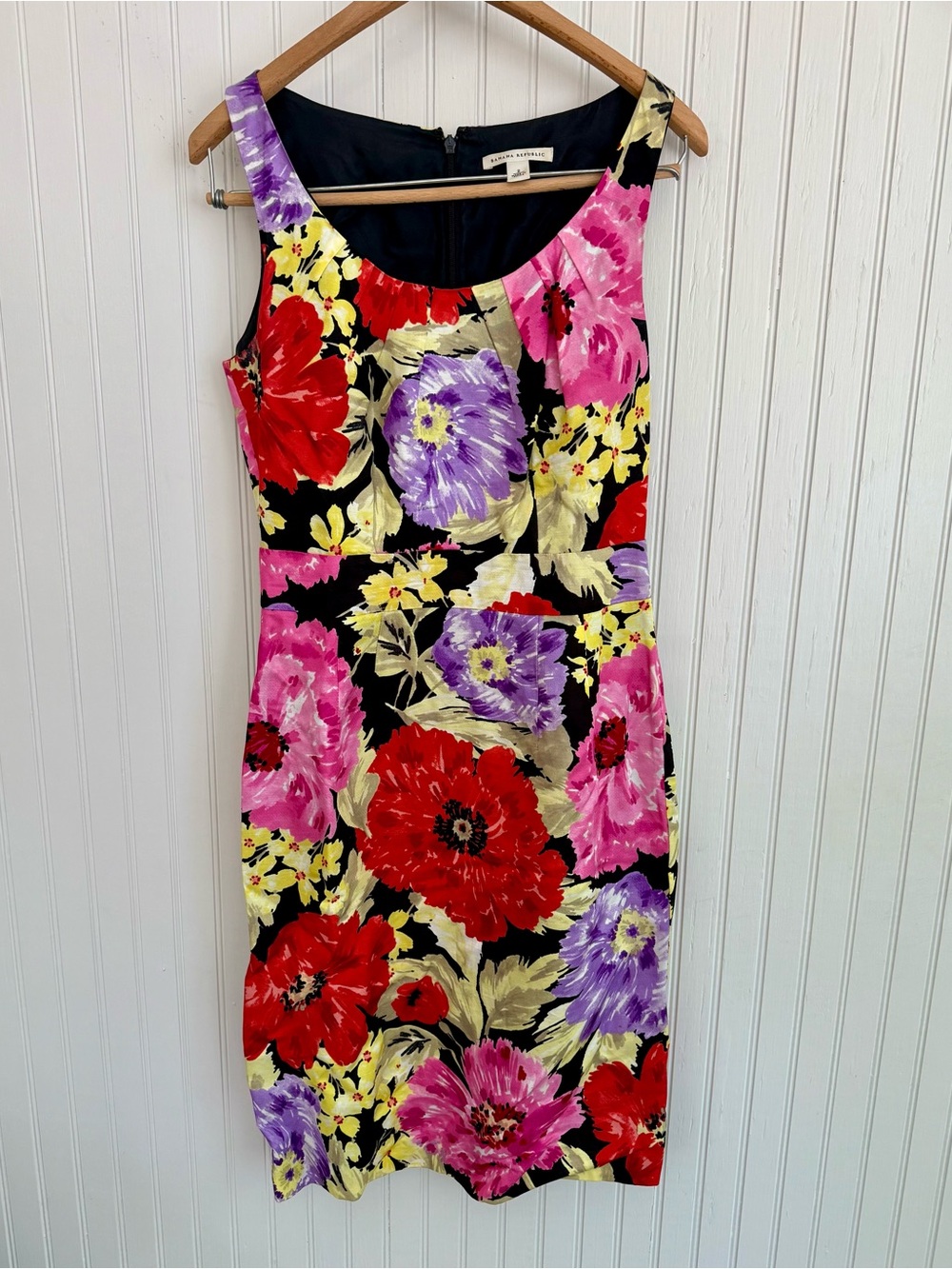 Banana Republic Floral Cocktail Dress Size 2